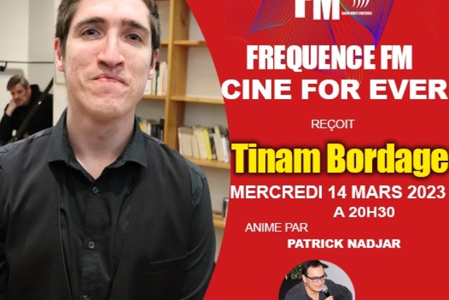 Tinam Bordage dans l'émission Cine For ever